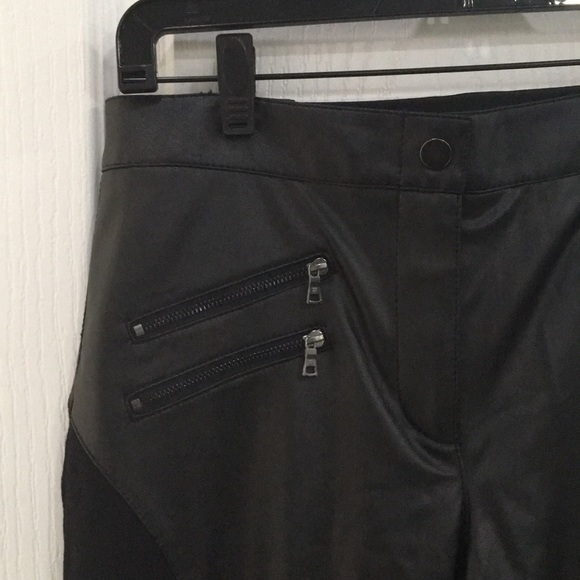 BCBG Stephen pleather stripe pant - Picture 8 of 10